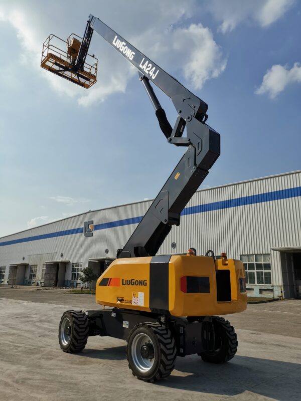 piattaforma aerea elettrica telescopica